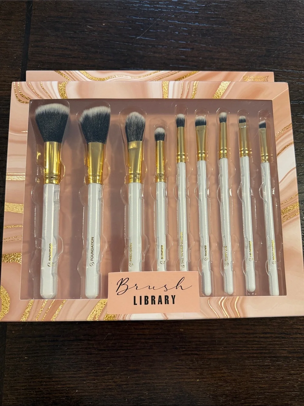 Giordano 9 Piece Brush Library